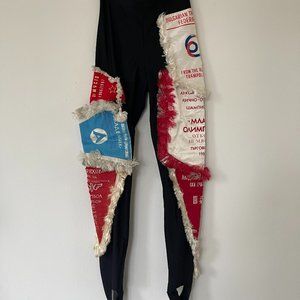 CHOPOVA LOWENA Embellished Stirrup Leggings - RARE